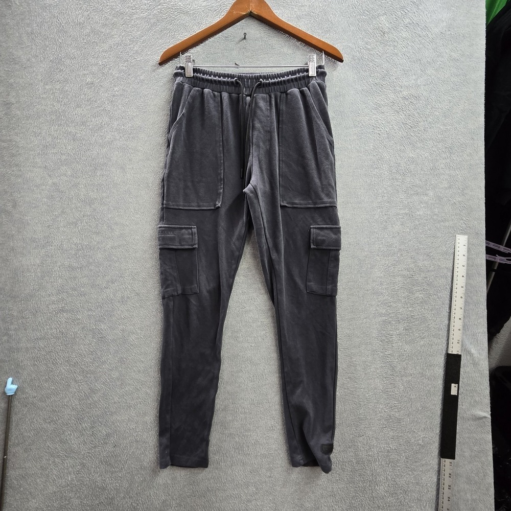 Alphalete Men Pants S Gray Tech Cargo Jogger Outdoor